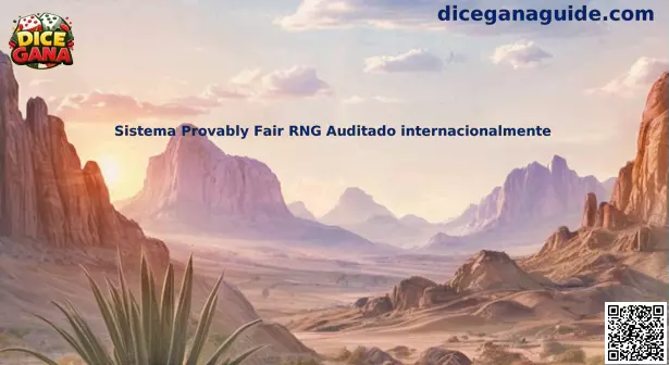 Sistema Provably Fair RNG Auditado internacionalmente Dice Gana