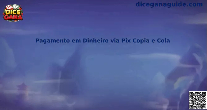 Guía de Pagamento em Dinheiro via Pix Copia e Cola